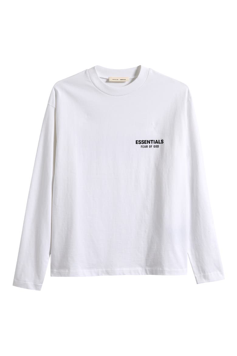 Classic Fit Long Sleeve Graphic T-Shirt, Alternate, color, BRIGHT WHITE