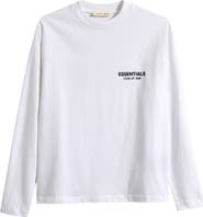 Fear of God Essentials Classic Fit Long Sleeve Graphic T-Shirt