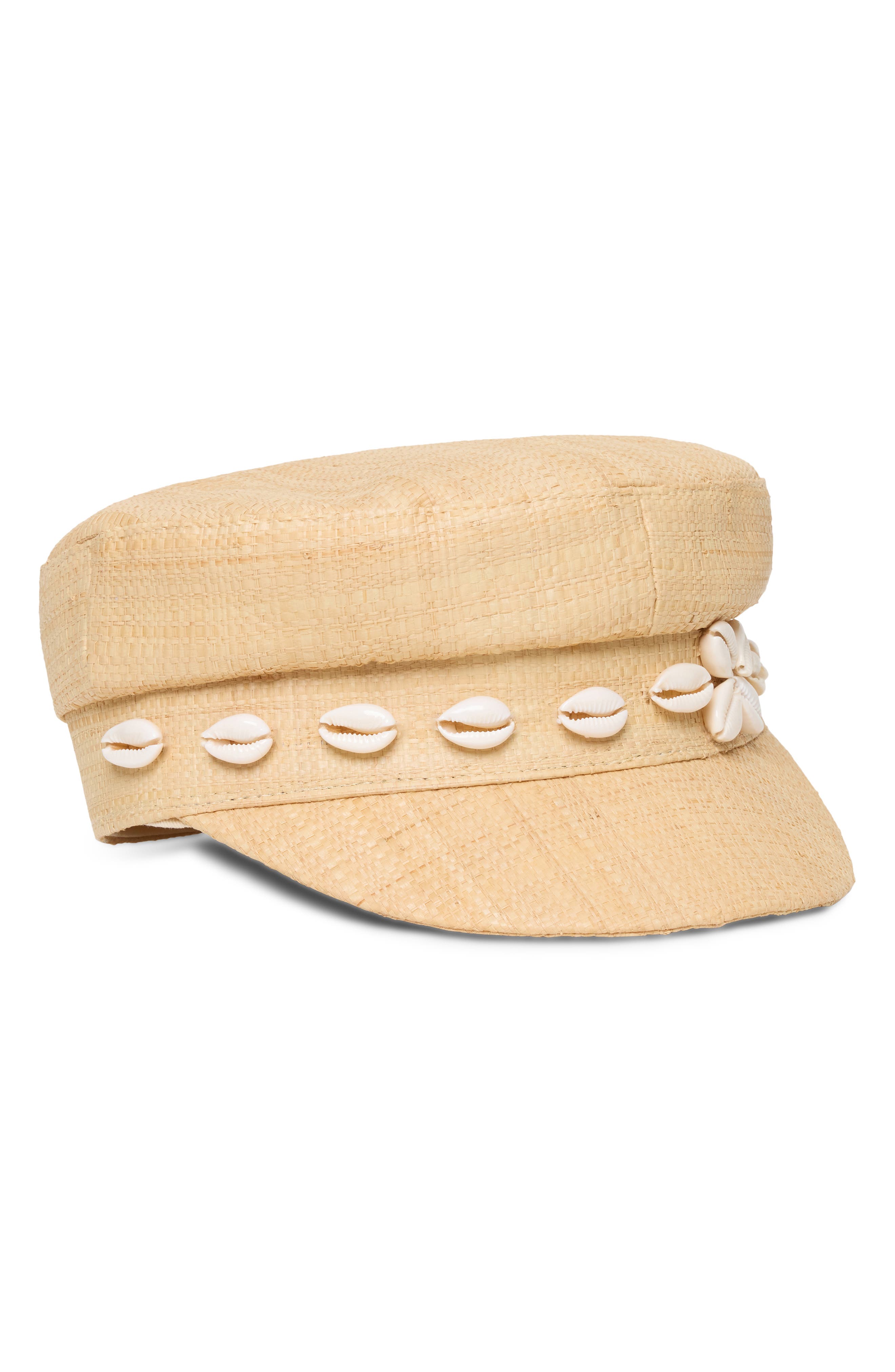 Alfama Straw Newsboy Hat