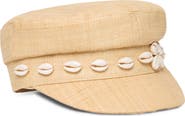 LSPACE Alfama Straw Newsboy Hat