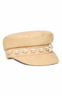Alfama Straw Newsboy Hat