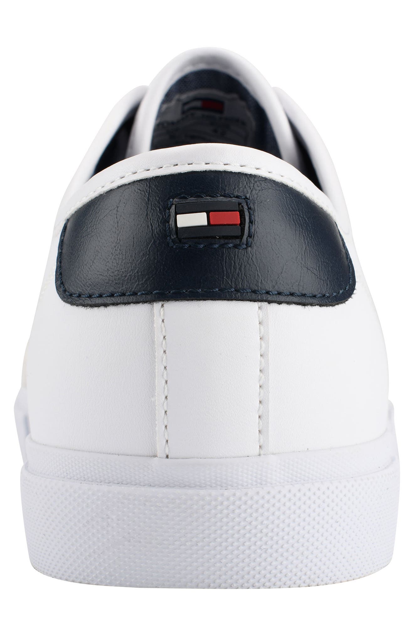 Tommy Hilfiger Pandora Faux Leather Low Top Sneaker, Alternate, color, Whisy
