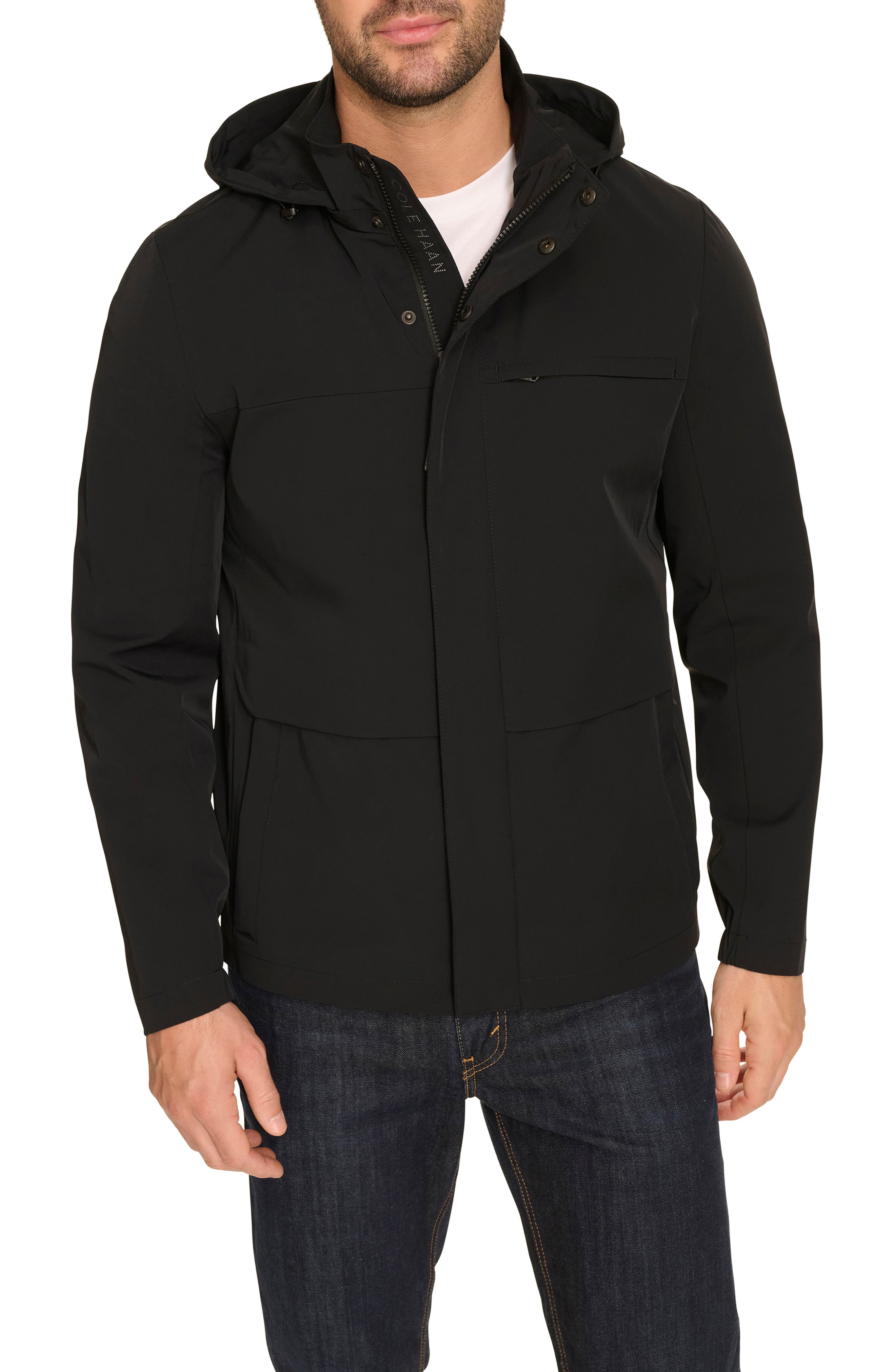 Hooded Windbreaker Jacket