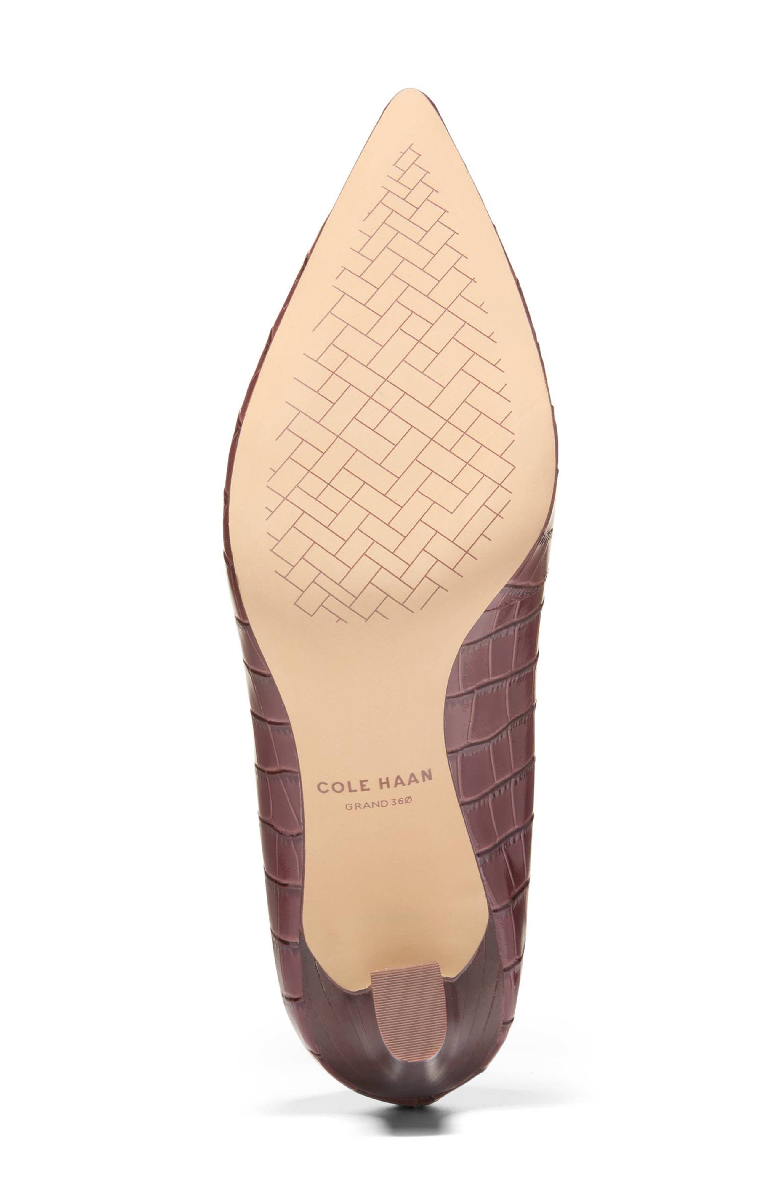 Cole Haan Mylah Snakeskin Embossed Pump, Alternate, color, 
