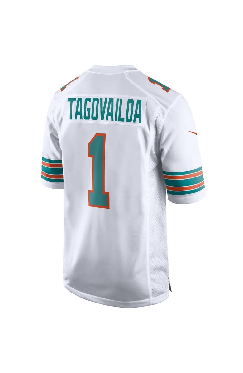 Nike Men's Nike Tua Tagovailoa White Miami Dolphins 2nd Alternate Game Jersey, Alternate, color, White