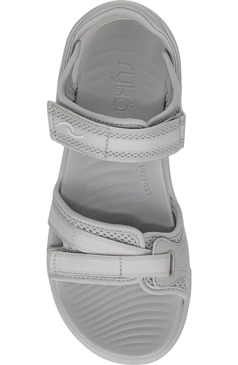 Rykä Devomax Sandal, Alternate, color, Oyster Grey