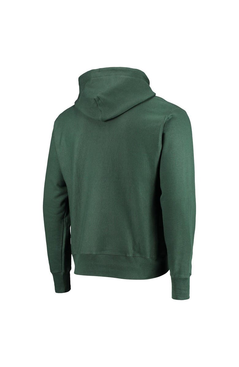 Champion Men's Champion Green Michigan State Spartans Vault Logo Reverse Weave Pullover Hoodie, Alternate, color, Green
