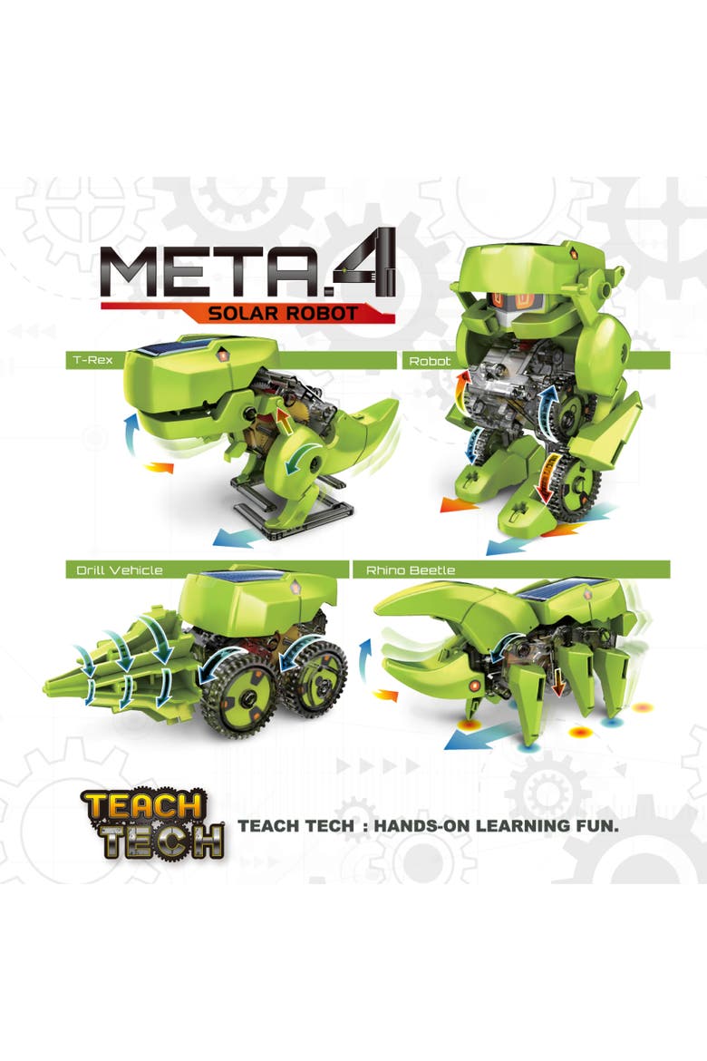 Meta.4 Transforming Robot, Alternate, color, Multicolored