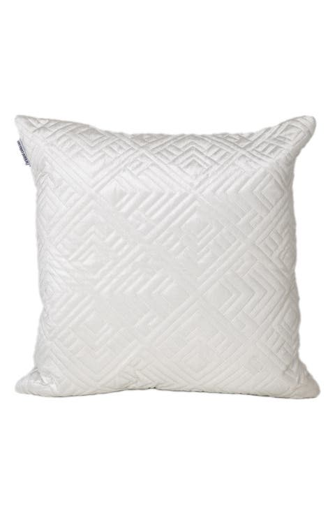 Tufted Velvet Throw Pillow