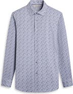 Bugatchi James OoohCotton® Music Print Button-Up Shirt