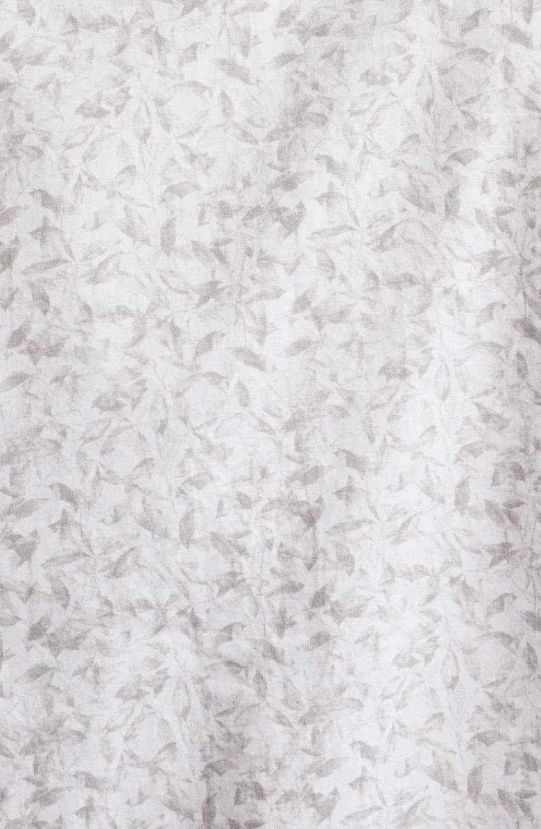 Robert Barakett Kriener Floral Button-Up Shirt, Alternate, color, Light Grey