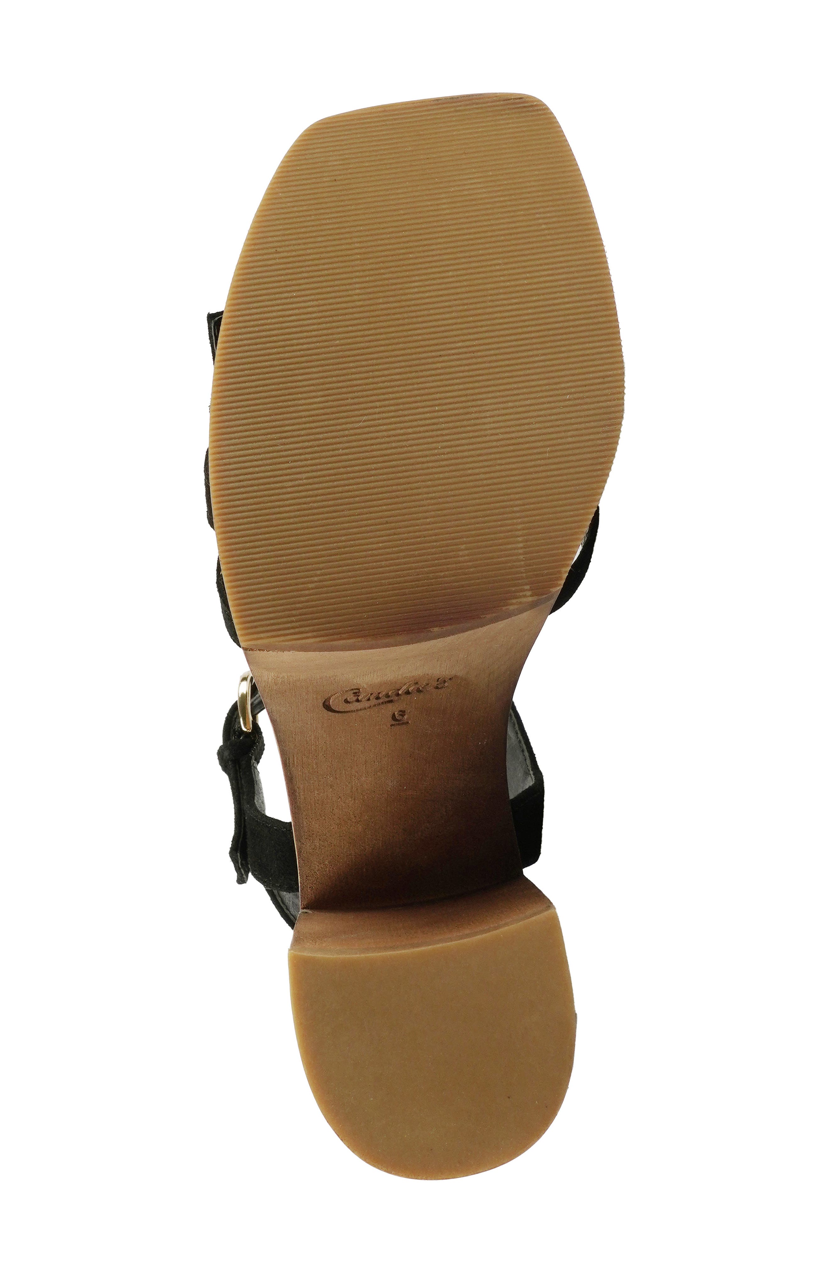 Candie's Mckenley Platform Slide Sandal, Alternate, color, Black Suede