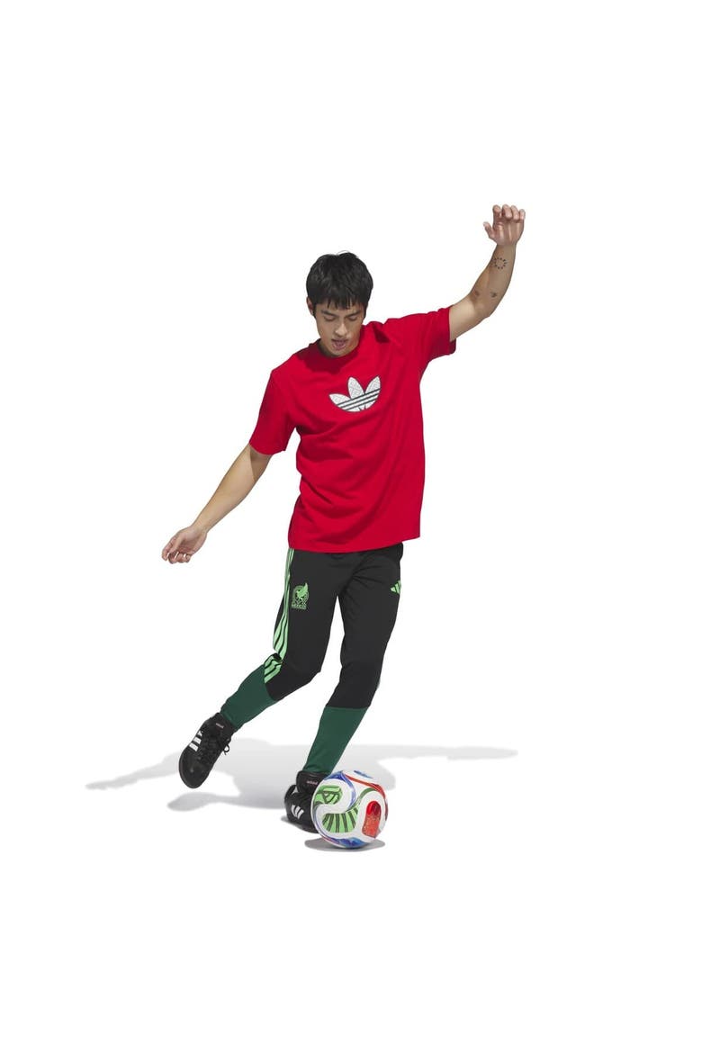 Men's adidas Red Mexico National Team 2026 Away Jersey Hook T-Shirt, Alternate, color, Red