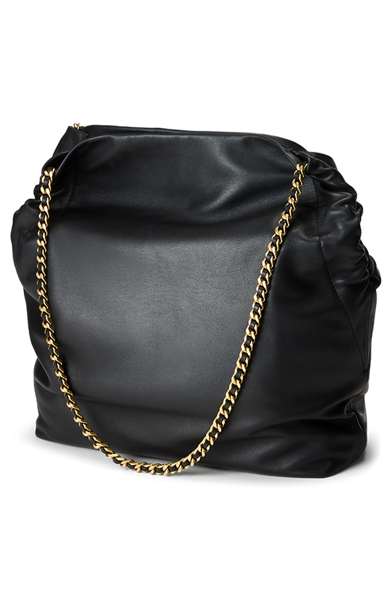 Veronica Beard Slouch Leather Shoulder Bag, Alternate, color, 