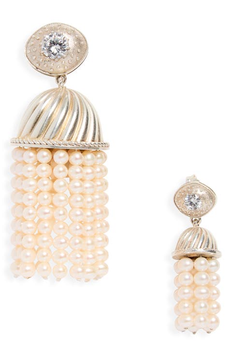 Giant Freshwater Pearl Drop Earrings