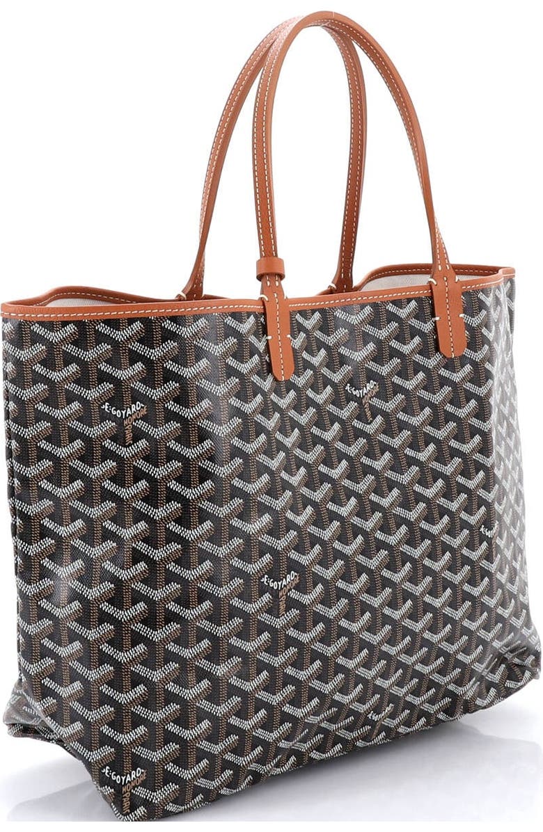 Pre-Owned Goyard Saint Louis Tote Coated Canvas PM, Alternate, color, Brown