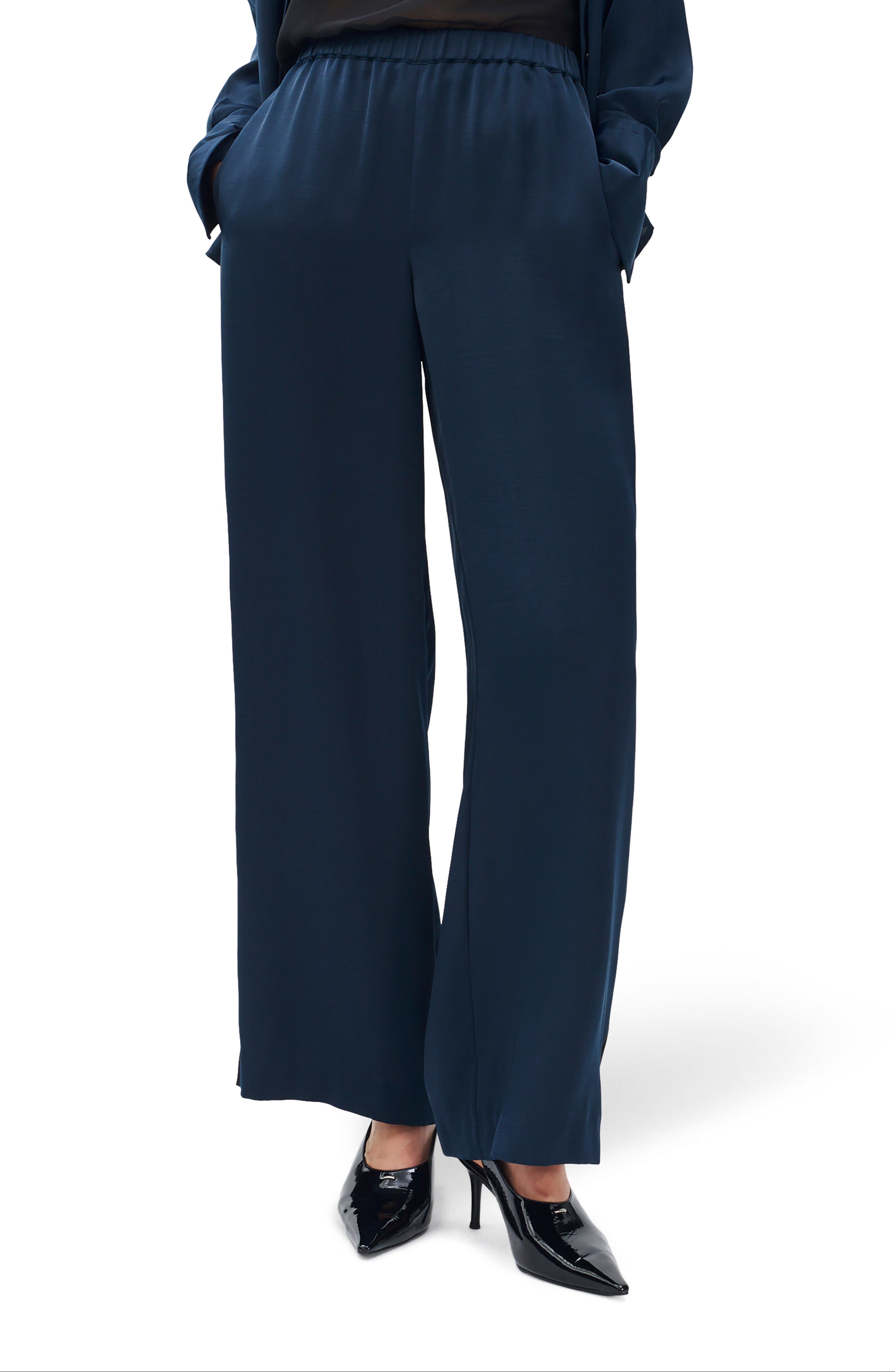 Olivia Pull-On Wide Leg Pants