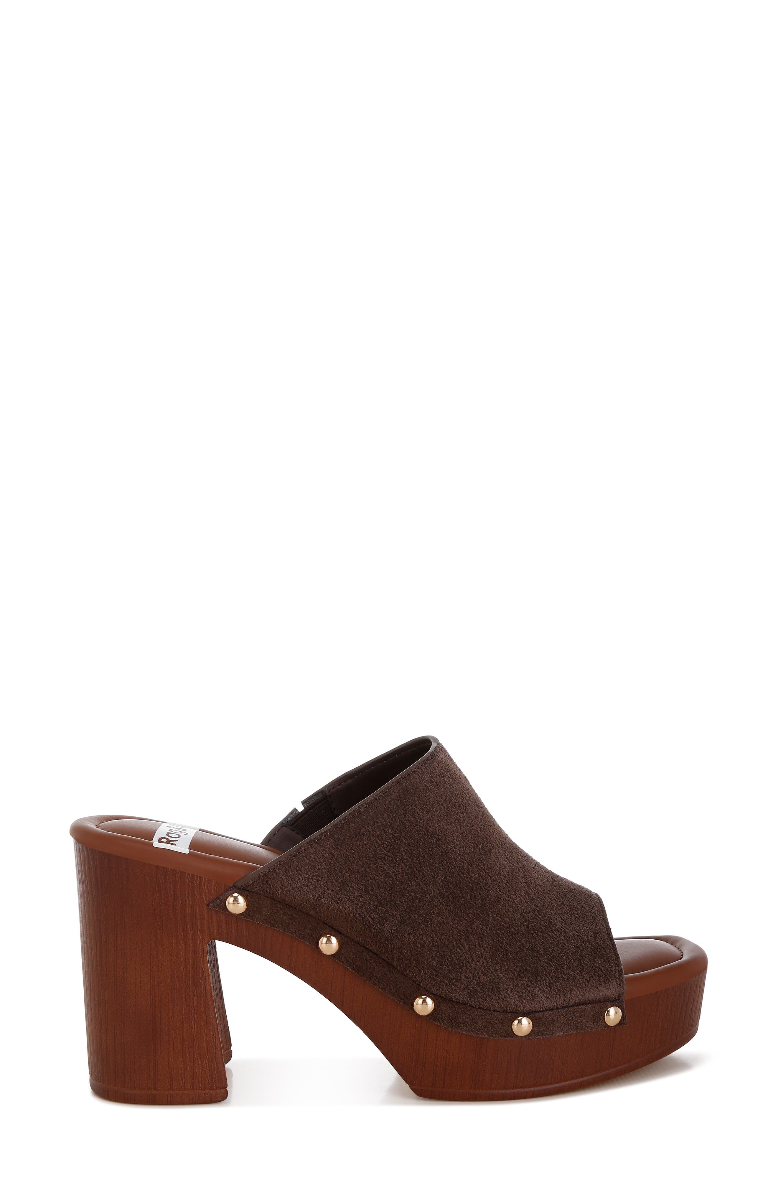 Rag & Co Masaki Platform Sandal, Alternate, color, Brown