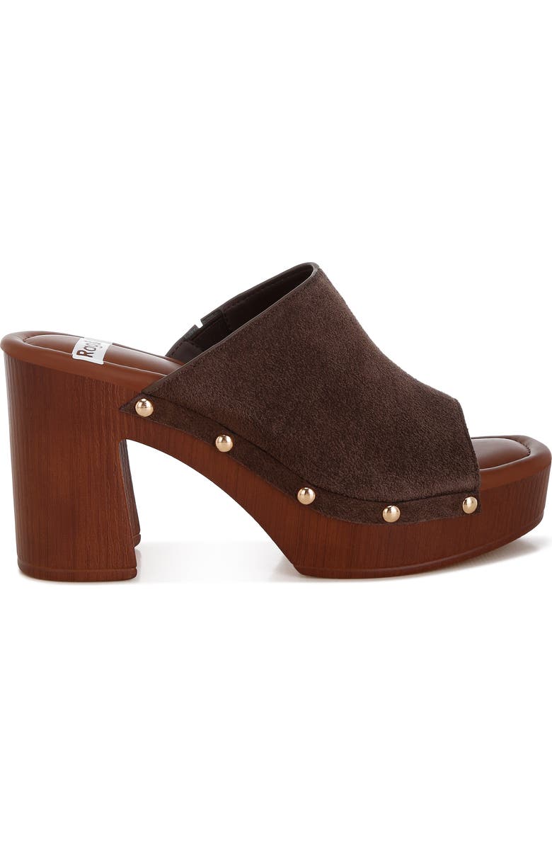 Rag & Co Masaki Platform Sandal, Alternate, color, Brown