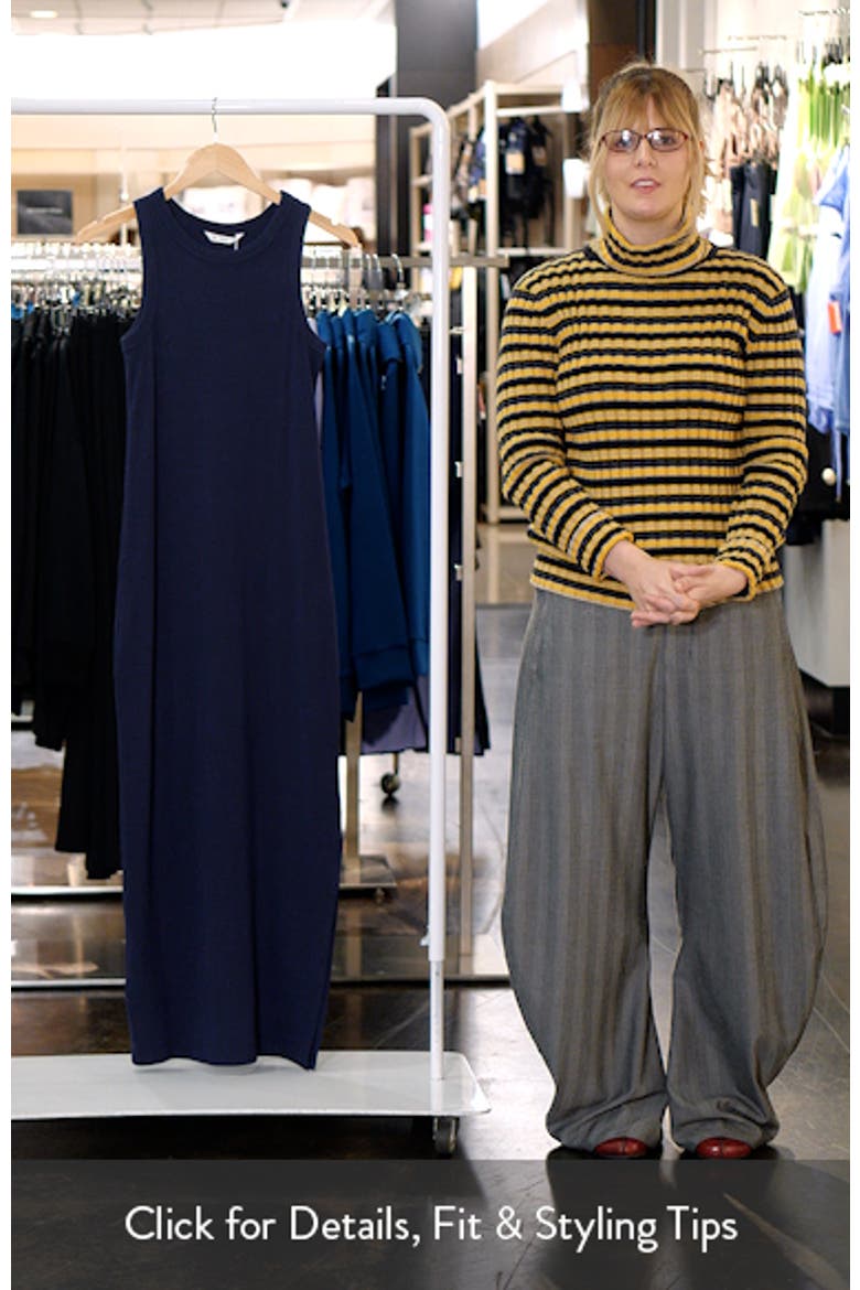 Rib Knit Tank Maxi Dress video