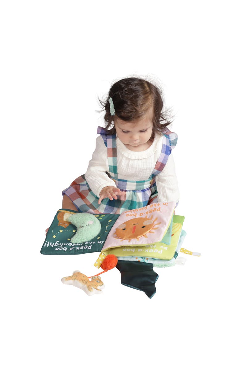 Manhattan Toy Fairytale Peek-a-Boo Soft Book, Alternate, color, Multi