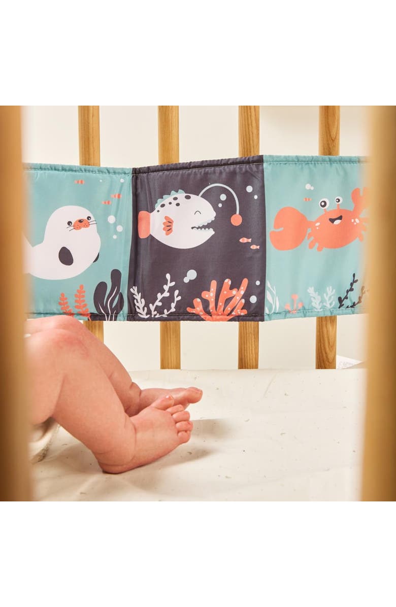 Miniland Sea Soft Crib Book, Alternate, color, Multi