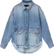 AllSaints Hettie Stud Shacket