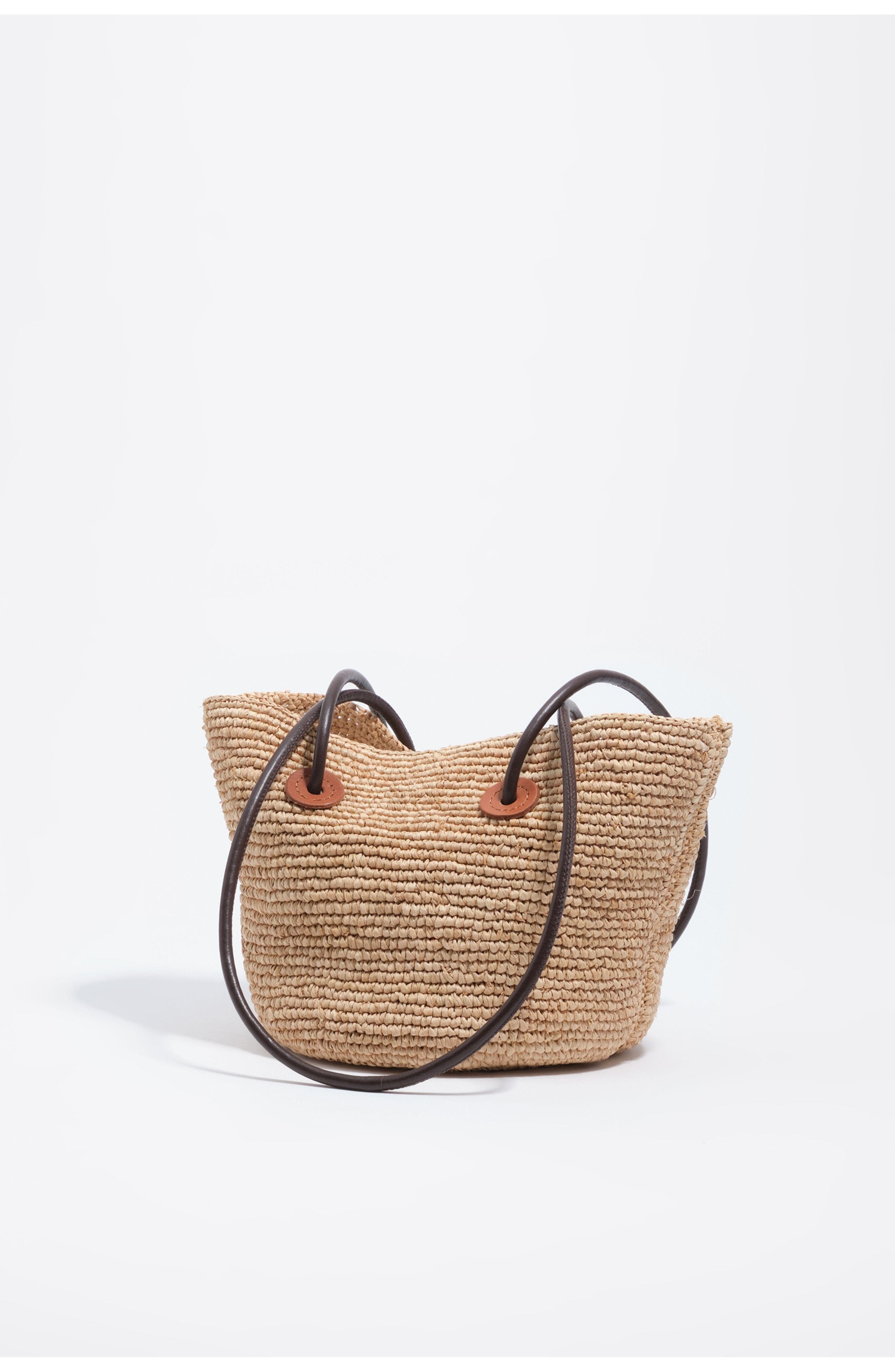 Medium Raffia Basket Bag, Alternate, color, NATURAL