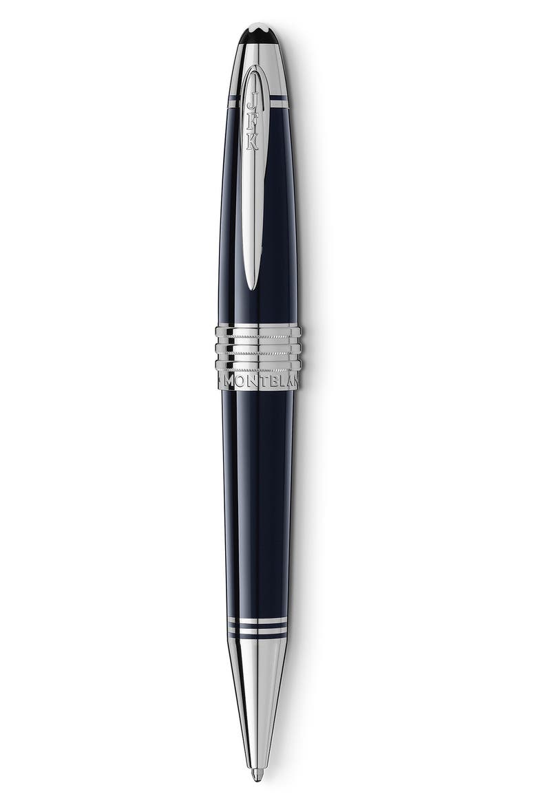 Great Characters JFK Ballpoint Pen, Main, color, BLUE
