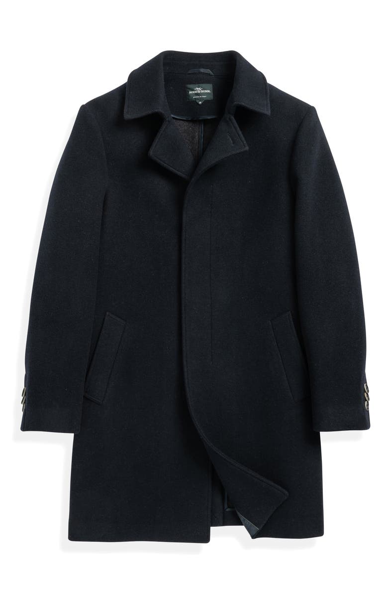 Rodd & Gunn Murchison Wool Blend Overcoat, Alternate, color, Midnight