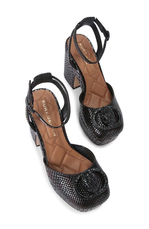 Chelsea Ankle Strap Platform Pump (Women)