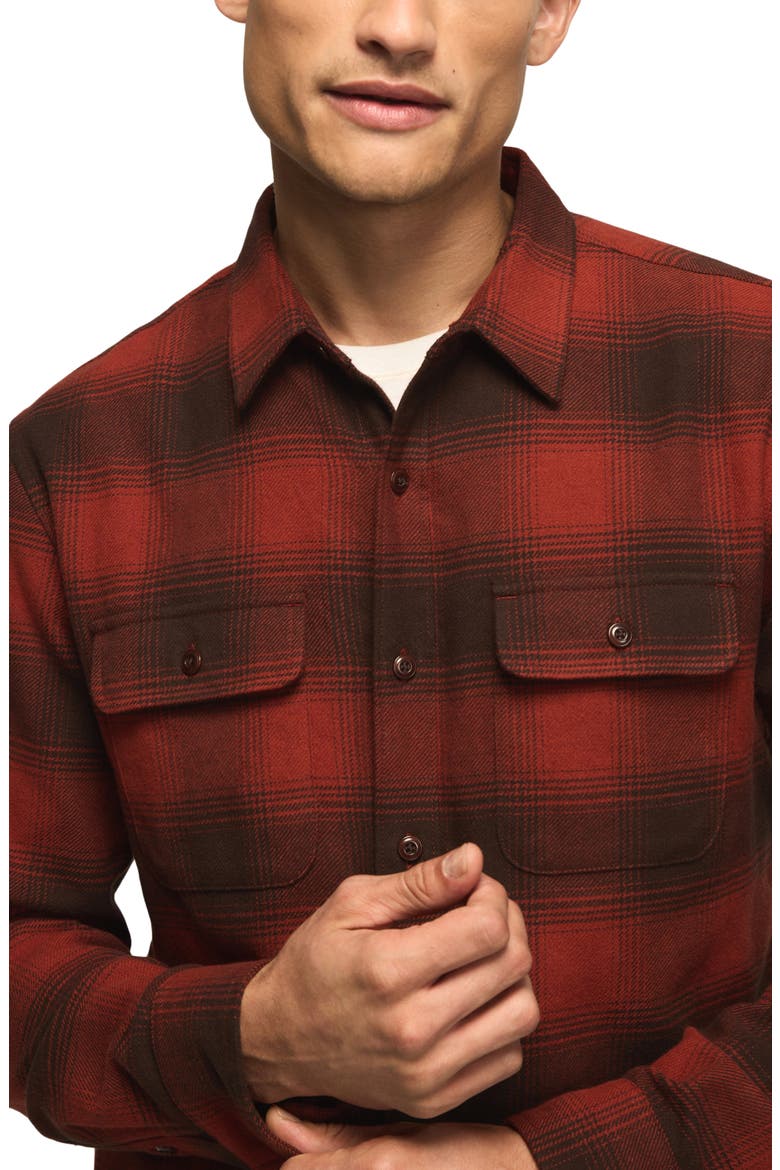 Humboldt Cloud Soft Plaid Flannel Shirt, Alternate, color, RED MULTI PLAID