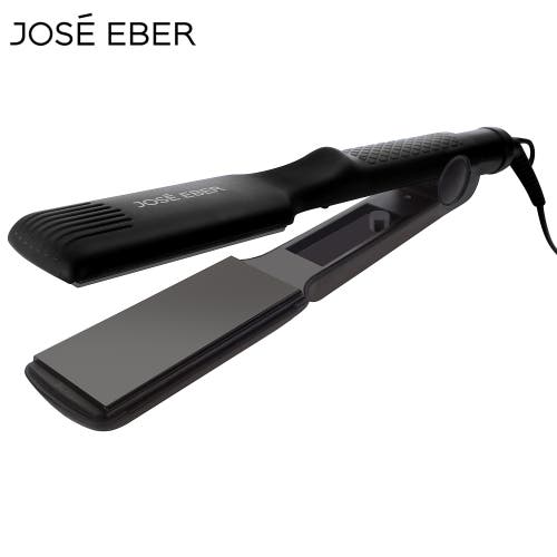 Jose Eber Wet Or Dry Flat Iron 1.5" Plates, Smooths Damp/dry Hair