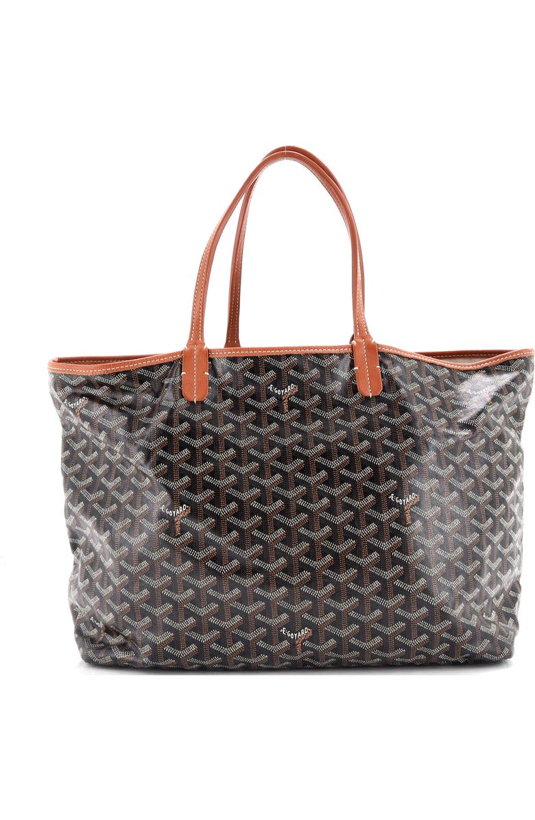 Pre-Owned Goyard Saint Louis Tote Coated Canvas PM, Alternate, color, Black