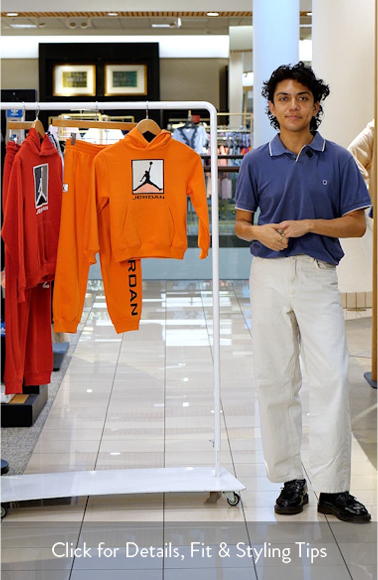 Kids' MJ Brushed Fleece Graphic Hoodie & Joggers Set, sales video thumbnail