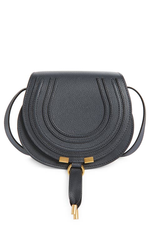 Small Marcie Leather Crossbody Bag