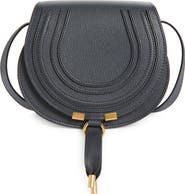 Chloé Small Marcie Leather Crossbody Bag