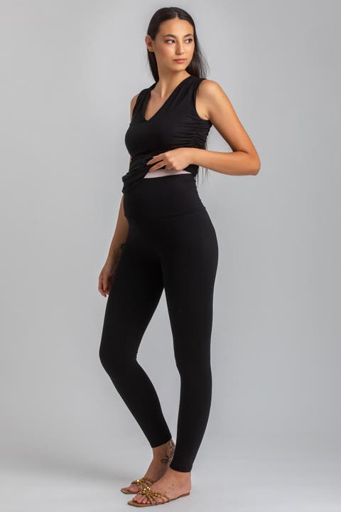 Zack Maternity Leggings in Soft Jersey