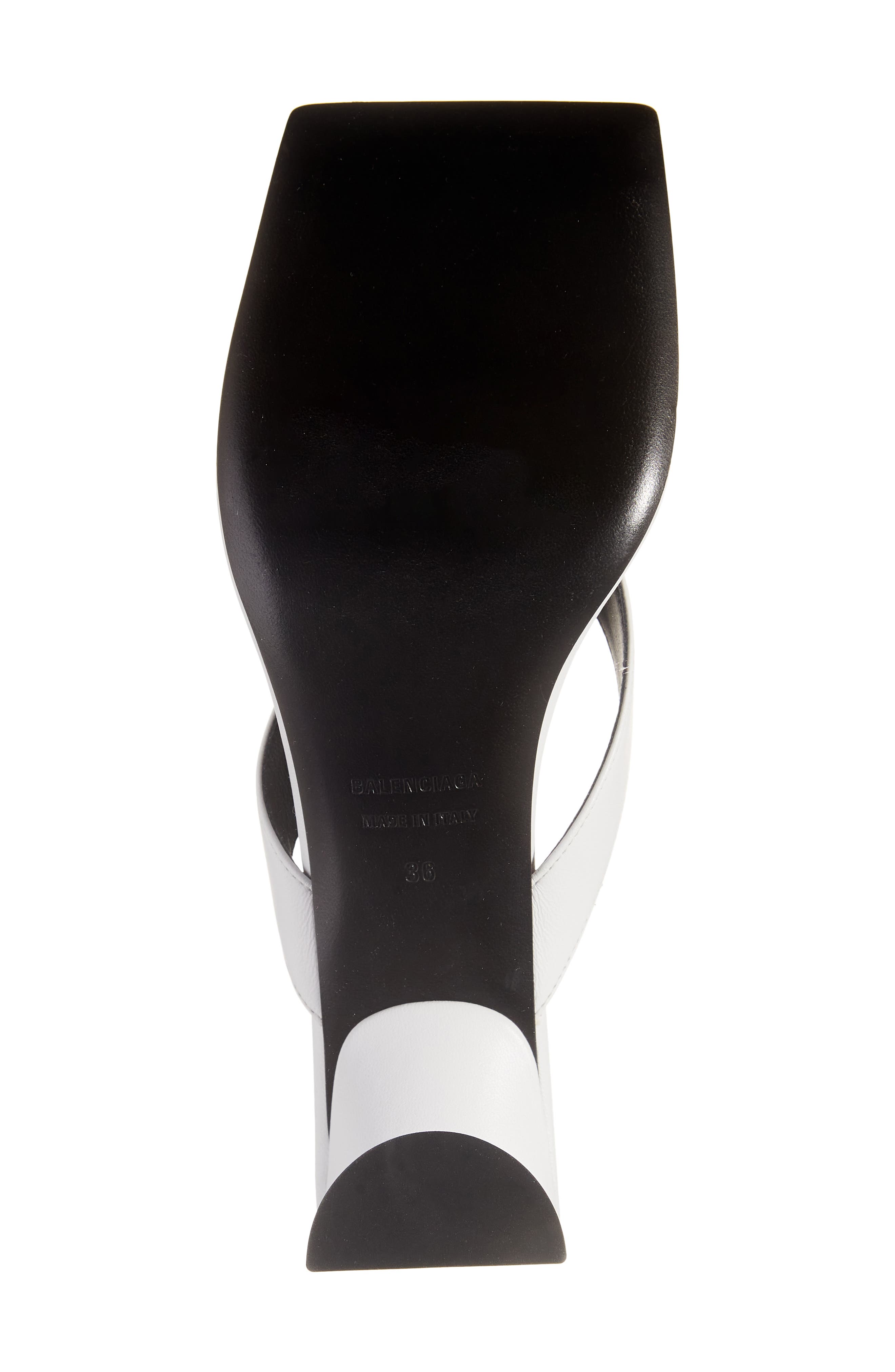 Balenciaga Square Toe Thong Sandal, Alternate, color, 