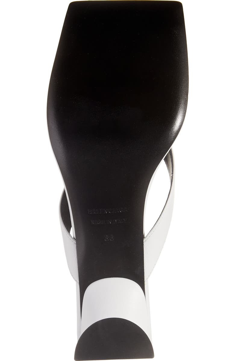 Balenciaga Square Toe Thong Sandal, Alternate, color,