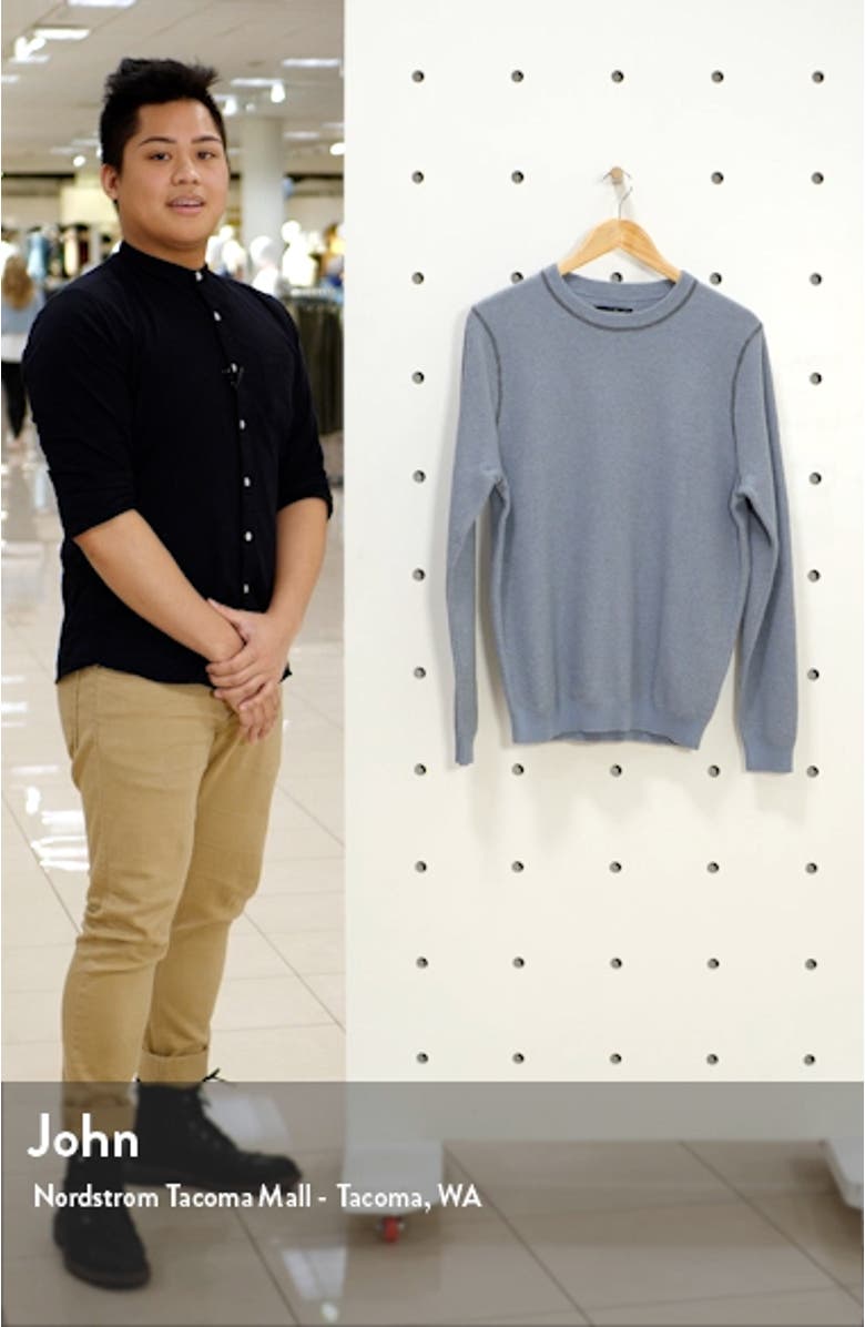 Textured Crewneck Sweater, sales video thumbnail