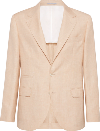 Brunello Cucinelli Prince of Wales deconstructed blazer