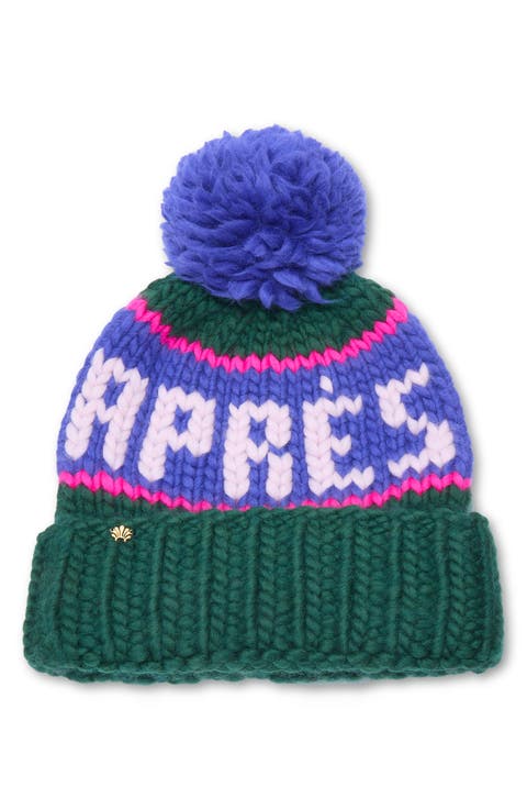 The Apres PomPom Beanie