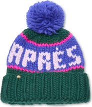 Lele Sadoughi The Apres PomPom Beanie