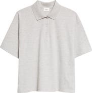 Saint Laurent Oversize Cotton Blend Piqué Polo