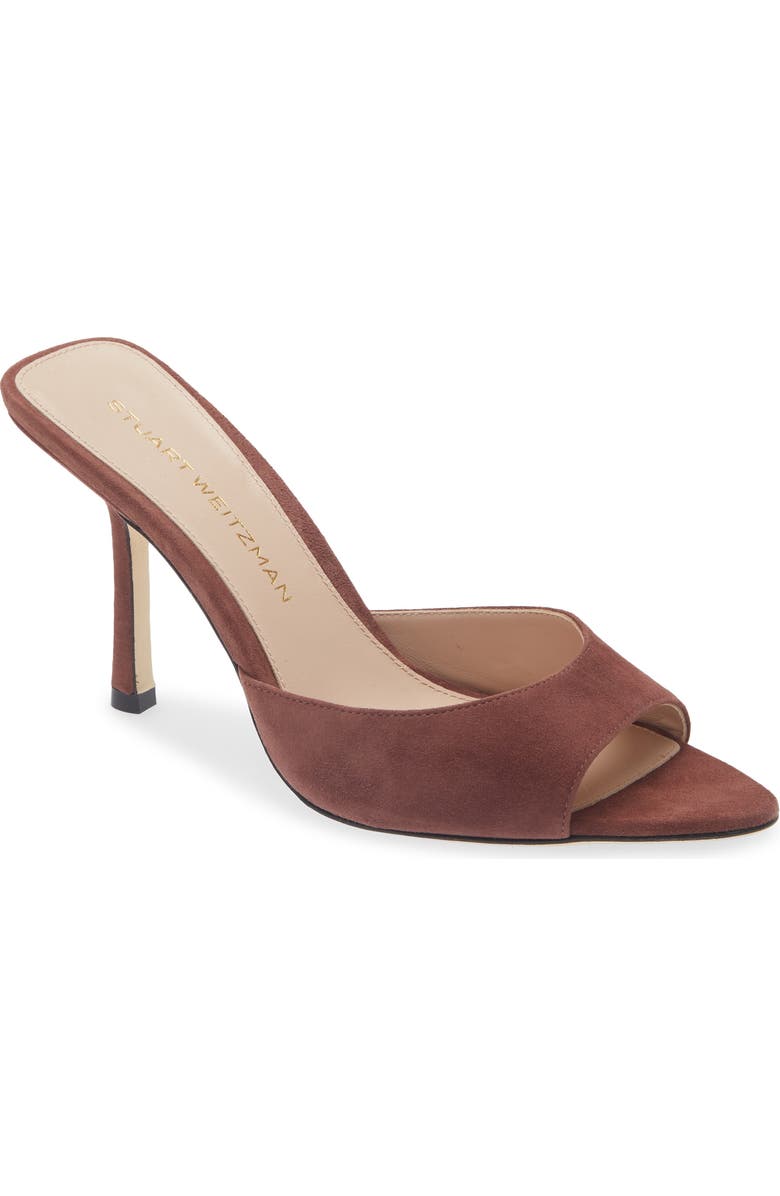 Stuart Weitzman Lexington Mule 85, Main, color, Brownstone