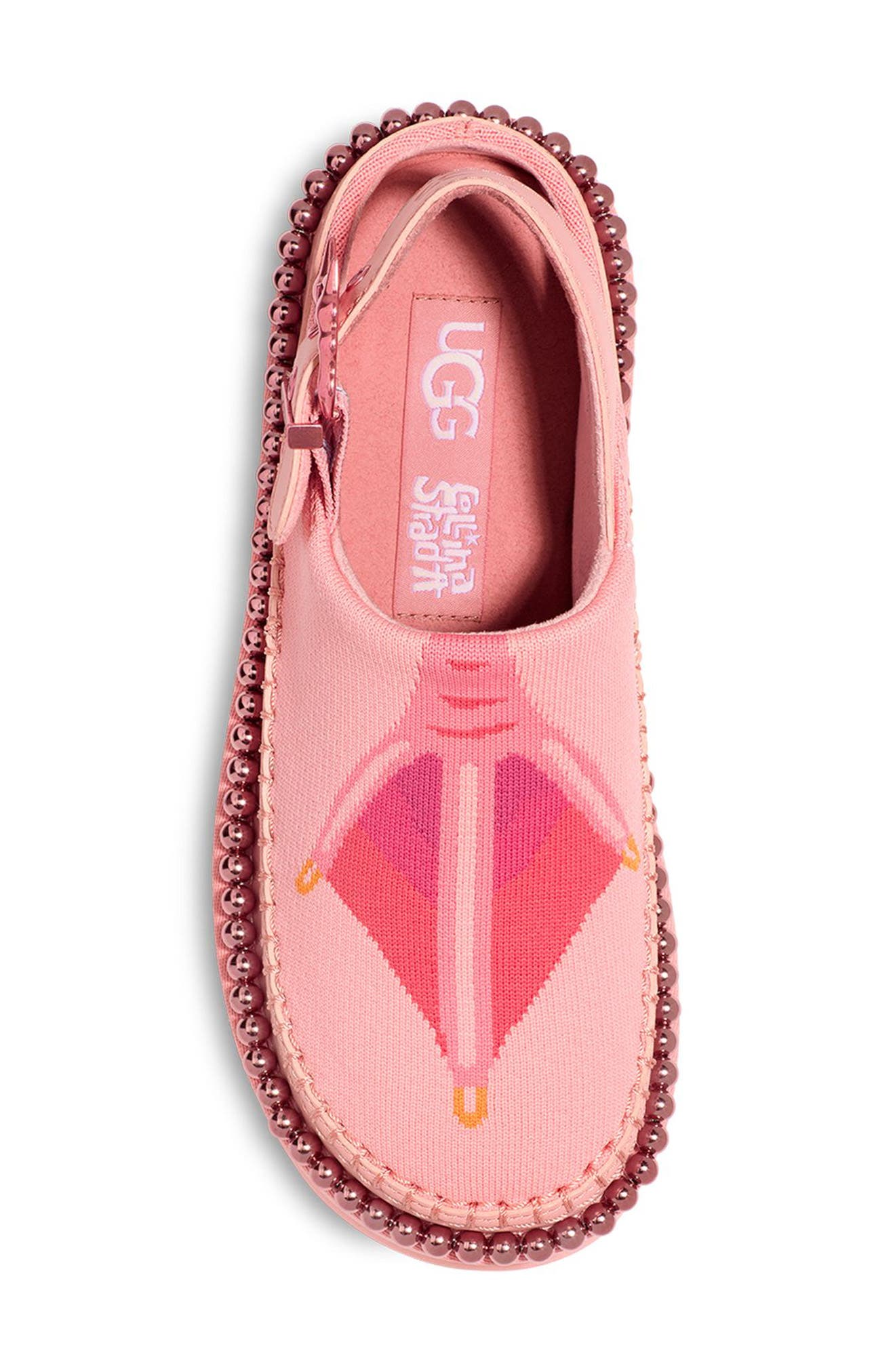 UGG<sup>®</sup> x Collina Strada Flamingo Slingback Clog, Alternate, color, 