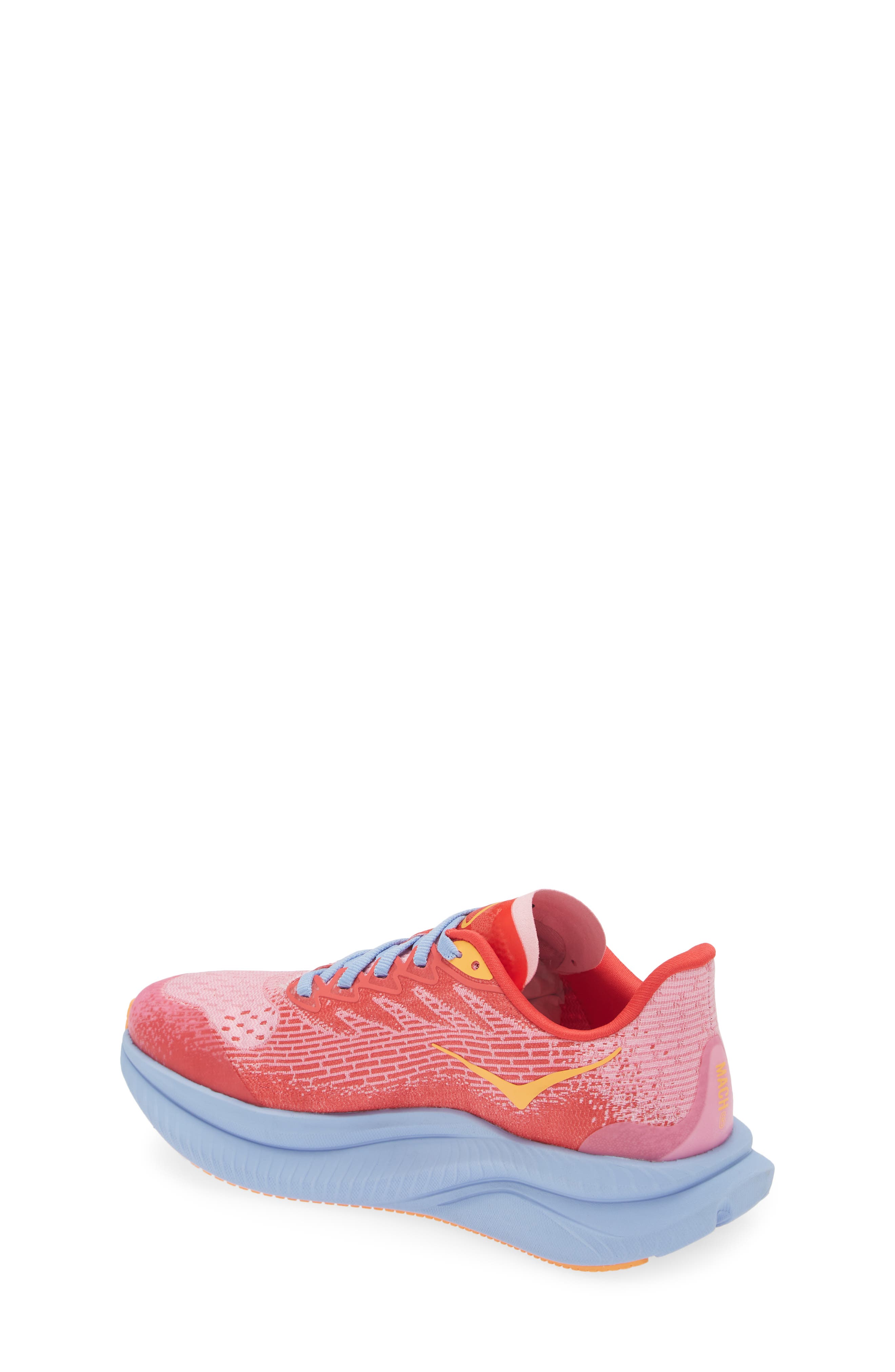 HOKA Kids' Mach 6 Running Shoe, Alternate, color, Pink Multi