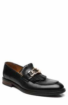 La Milano Franconia Apron Toe Kilted Bit Loafer