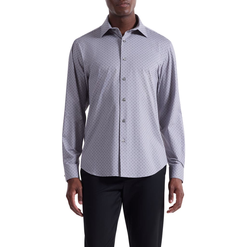 Bugatchi James Ooohcotton® Button-up Shirt In Gray